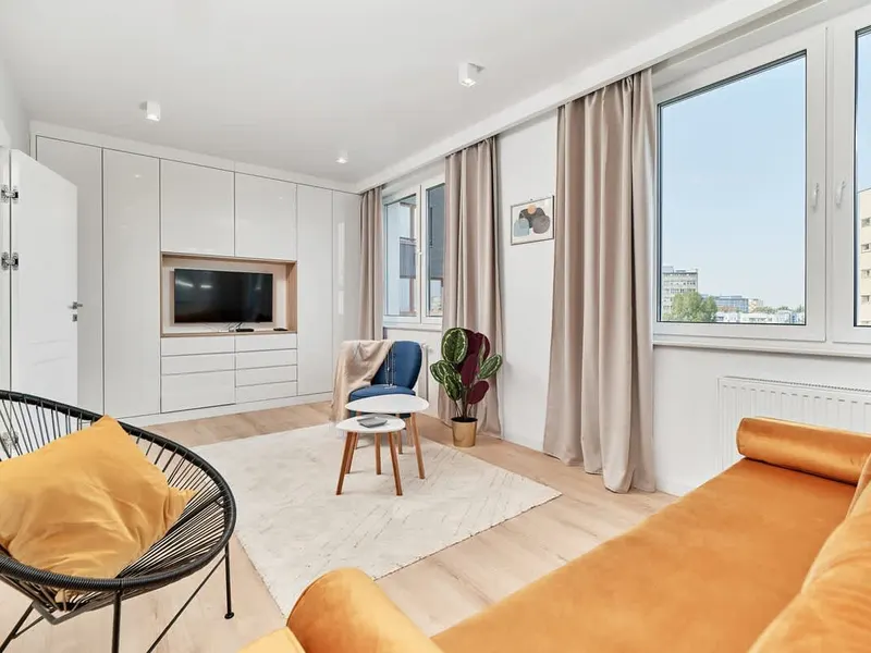 Stylowe Studio we Wrocławiu | Balkon i Parking – zdjęcie 2