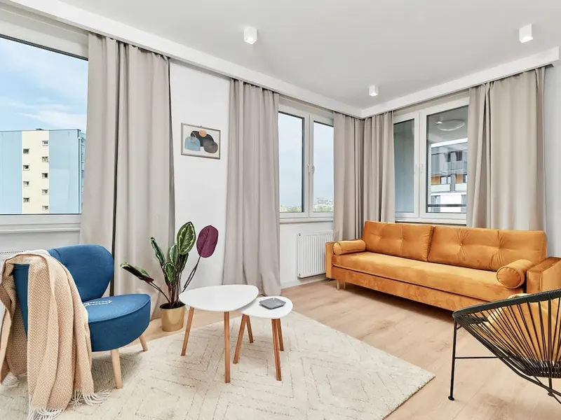 Stylowe Studio we Wrocławiu | Balkon i Parking – zdjęcie 1
