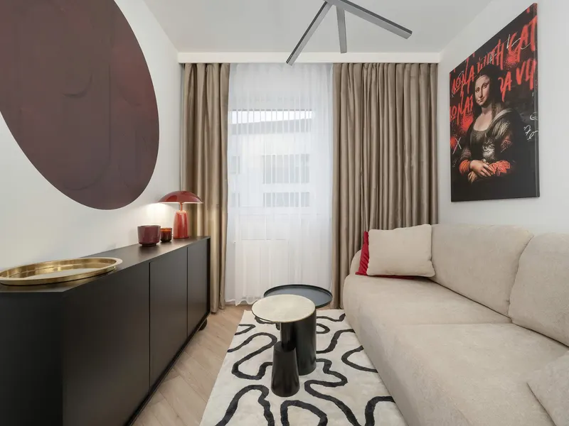 Nowoczesny Apartament dla 6 osób | Balkon i Podziemny Parking – zdjęcie 5