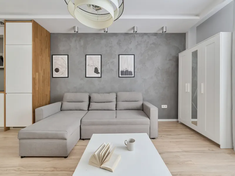 Nowoczesne Studio z Balkonem | 20 minut do Rynku – zdjęcie 3