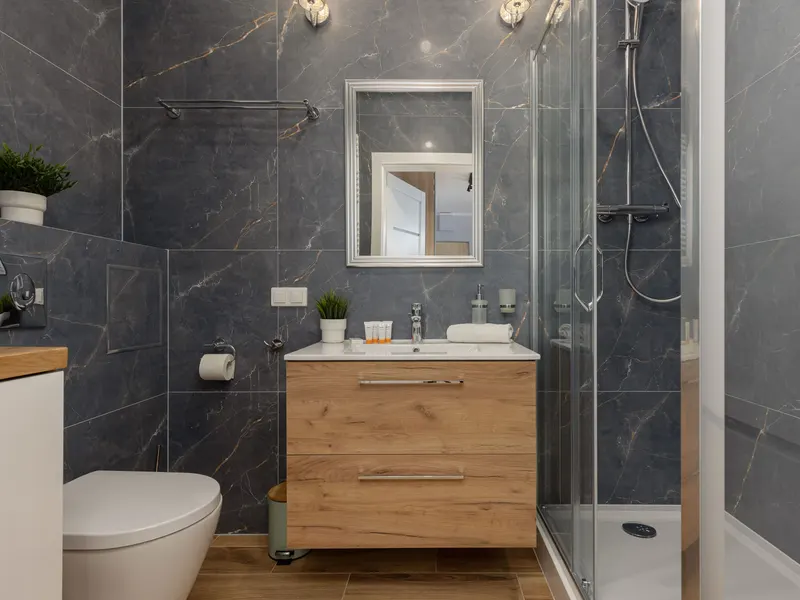 Stylowy Apartament z Balkonem | Parking | Blisko Metra – zdjęcie 4