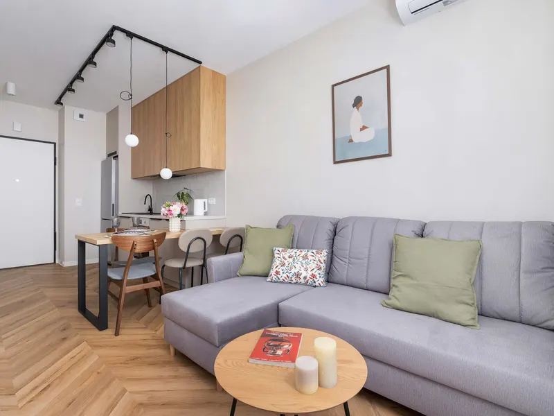 Stilvolle Wohnung | 800 m vom Spodek und Balkon – Foto 4