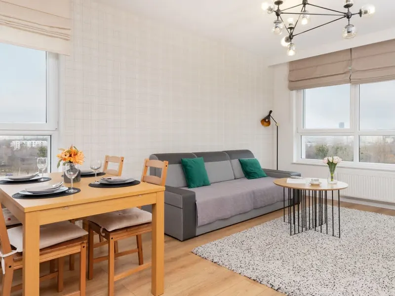 Przestronny Apartament na 9. Piętrze | Parking | Blisko Plaży – zdjęcie 2