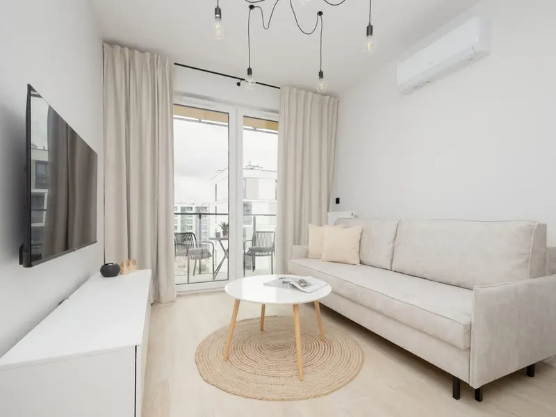 Nowoczesny Apartament z Balkonem | Parking i Klimatyzacja – zdjęcie 1