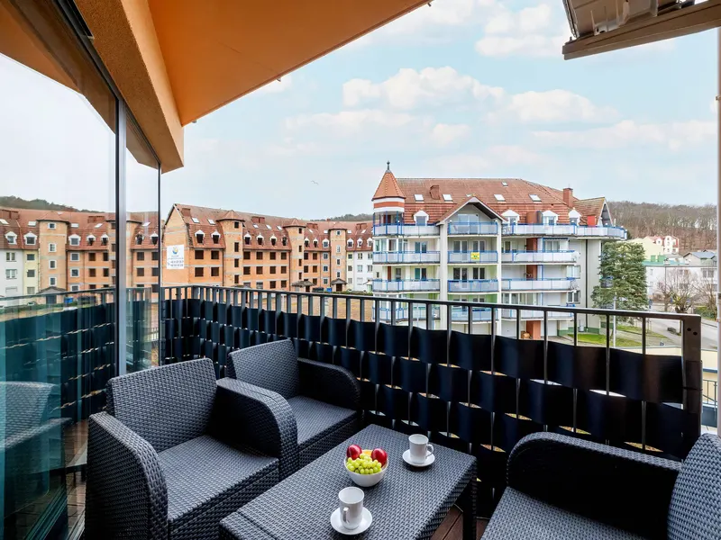 Apartament z Widokiem na Morze | 200 m do Plaży, Balkon – zdjęcie 5