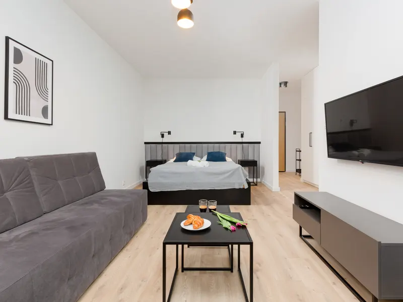 Stylish Studio in Zoliborz | Parking and Balcony – photo 4