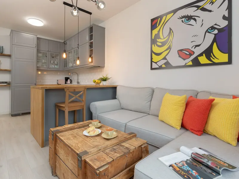 Atmosphärische Wohnung in Żoliborz | Terrasse | Parkplatz – Foto 1