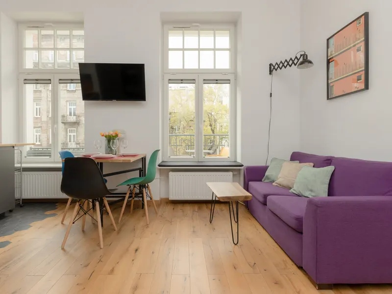 Stylowy Apartament na Pradze | Balkon | Blisko Metra – zdjęcie 1