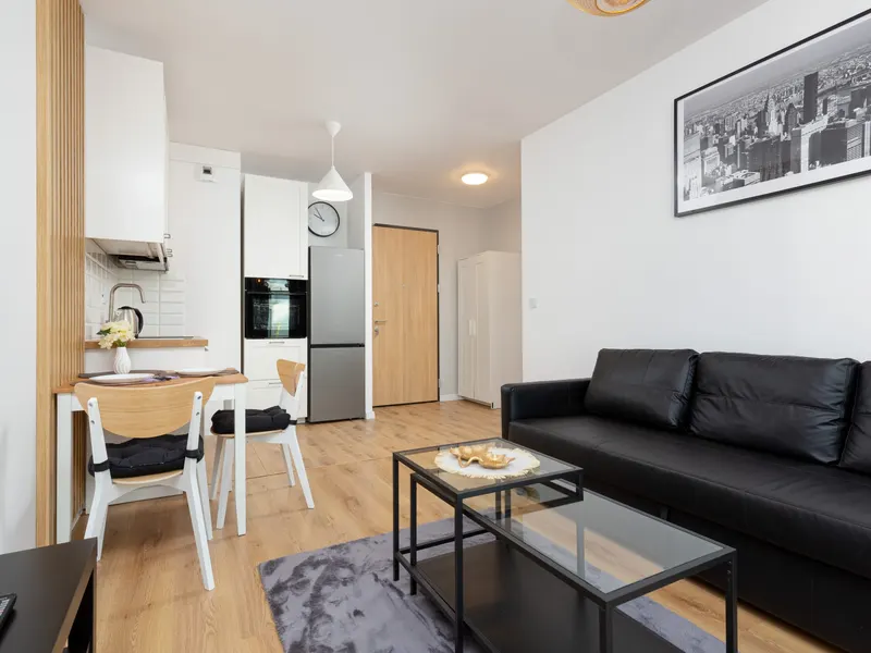 Modern Apartment in Wola | Parking and Balcony – photo 1
