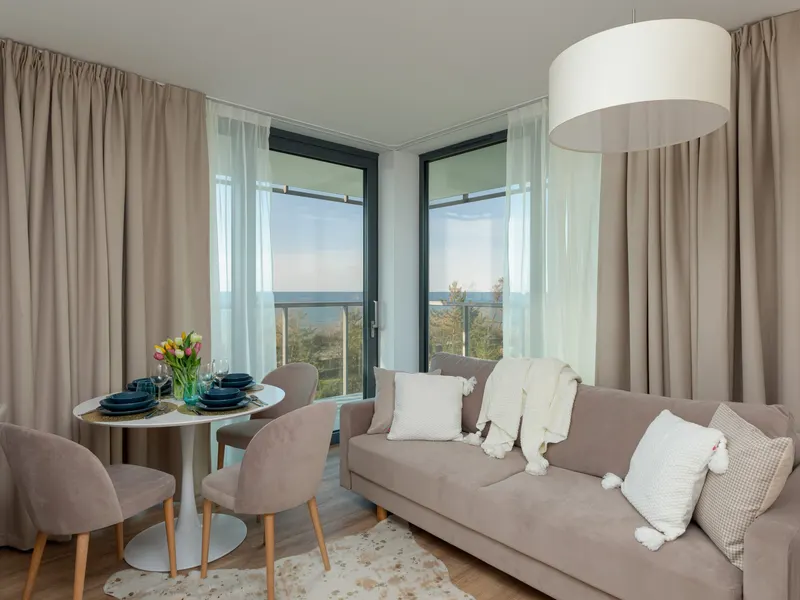 Nowoczesny Apartament z Widokiem na Morze | Balkon | Parking – zdjęcie 1