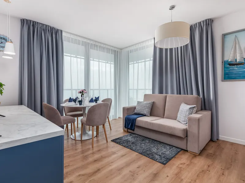 Nowoczesny Apartament nad Morzem | 2 Sypialnie | Balkon – zdjęcie 1