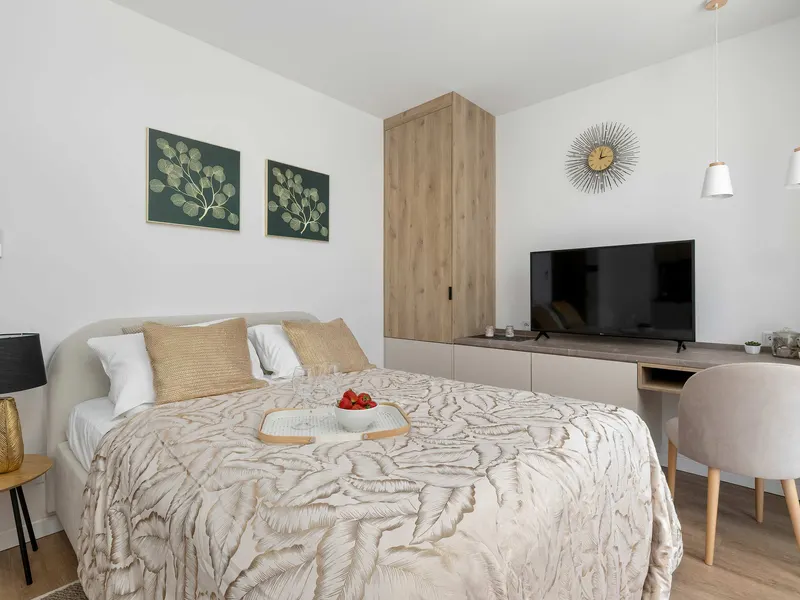 Stylish Studio with Air Conditioning | Near the Beach | Parking – photo 1