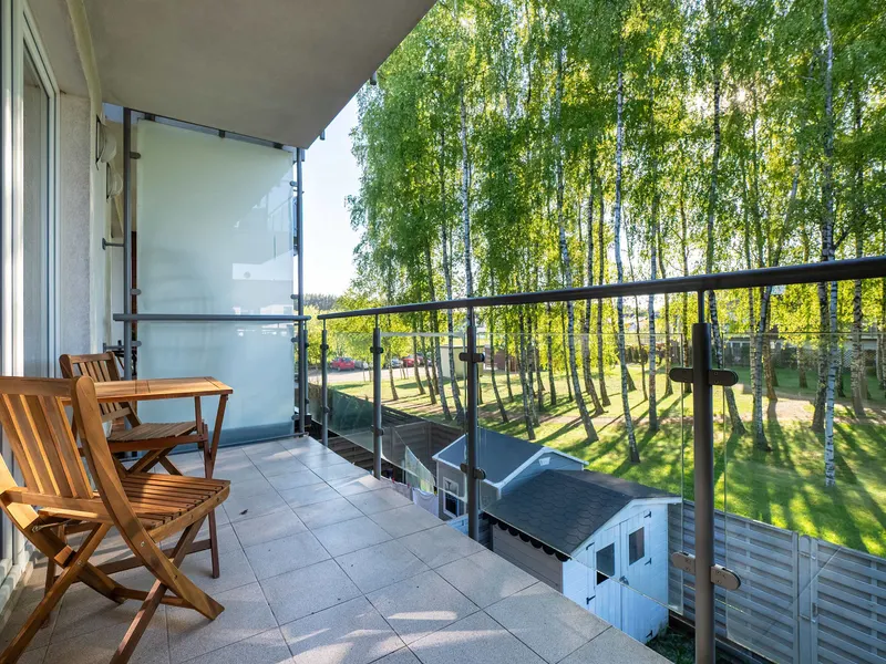 Przestronny Apartament | Dwie Sypialnie, Balkon, Parking – zdjęcie 3