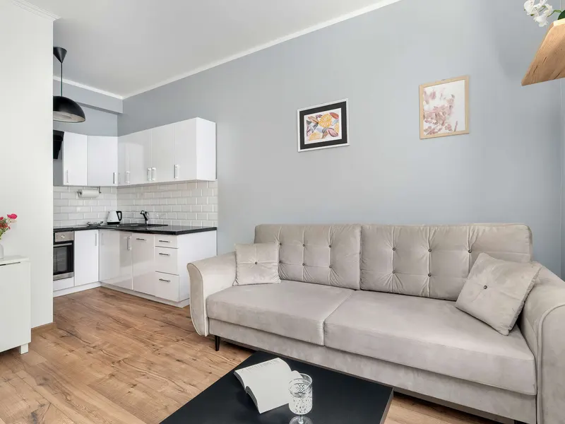 Stylowy Apartament w Centrum | Pralka i Smart TV – zdjęcie 1