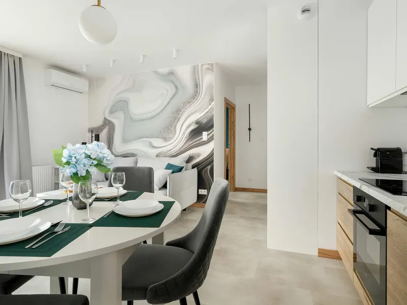 Nowoczesny Apartament | Klimatyzacja, Parking, Balkon – zdjęcie 5