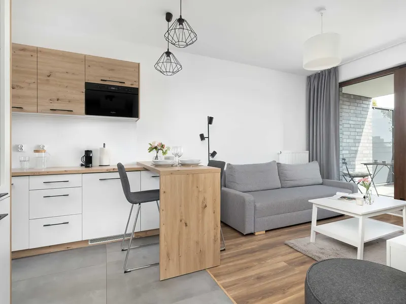 Modern Apartment | Balcony, Parking and Workspace – photo 3