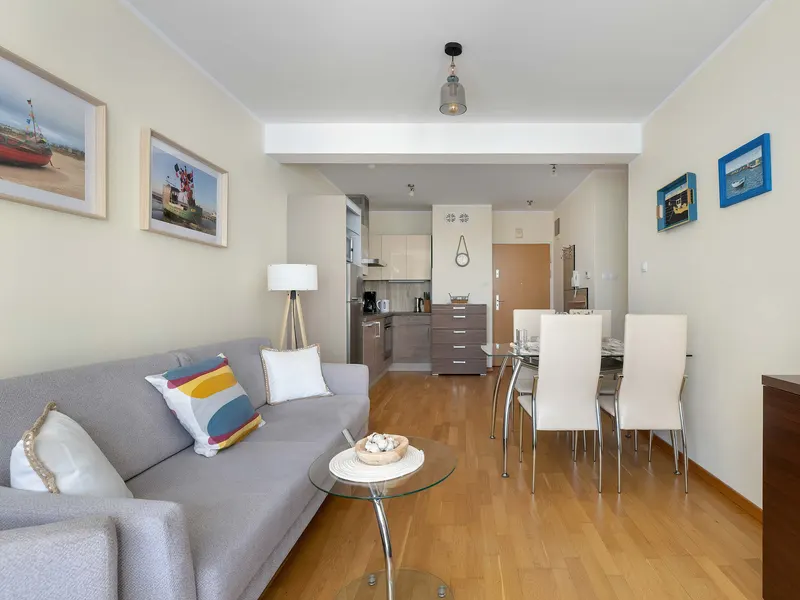 Stylowy Apartament z Balkonem | SPA, Blisko Plaży – zdjęcie 5