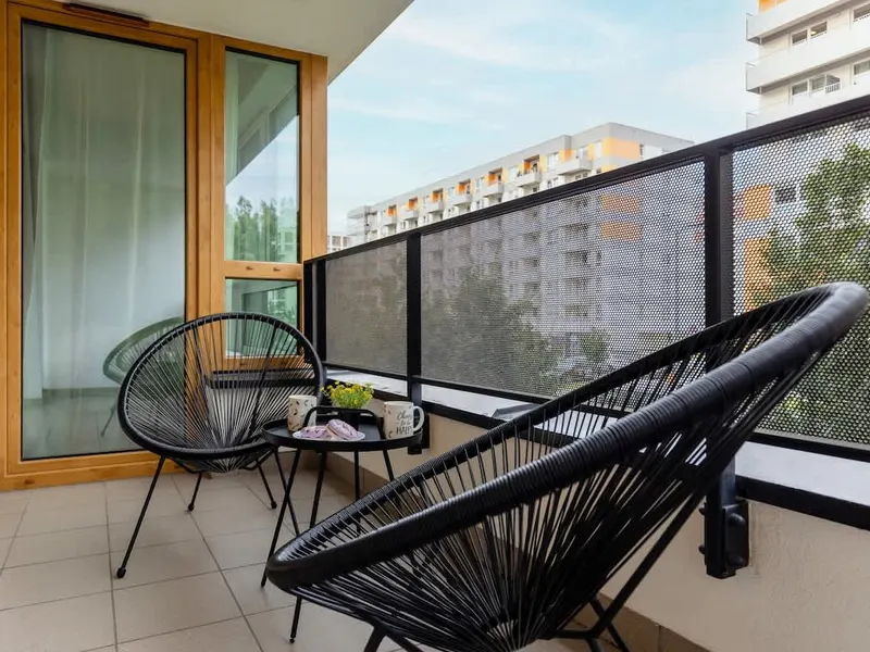 Cozy Apartment in Mokotow | Balcony – photo 3