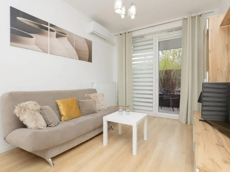 Klimatyzowany Apartament na Mokotowie | Parking | Miejsce do Pracy – zdjęcie 1