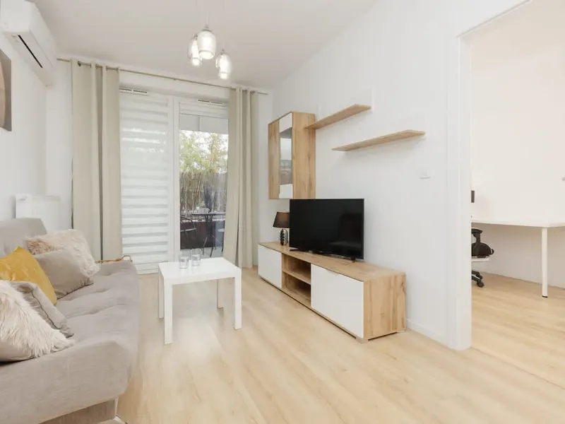 Klimatyzowany Apartament na Mokotowie | Parking | Miejsce do Pracy – zdjęcie 5