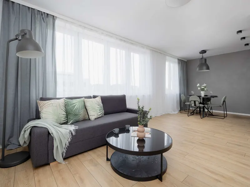 Nowoczesny Apartament | Parking i Miejsce do Pracy – zdjęcie 1
