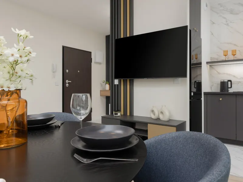Komfortowy Apartament dla 4 osób | Balkon i Parking – zdjęcie 4