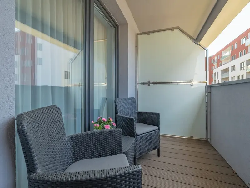 Moderne Wohnung in Kolobrzeg | Balkon und Arbeitsraum – Foto 5