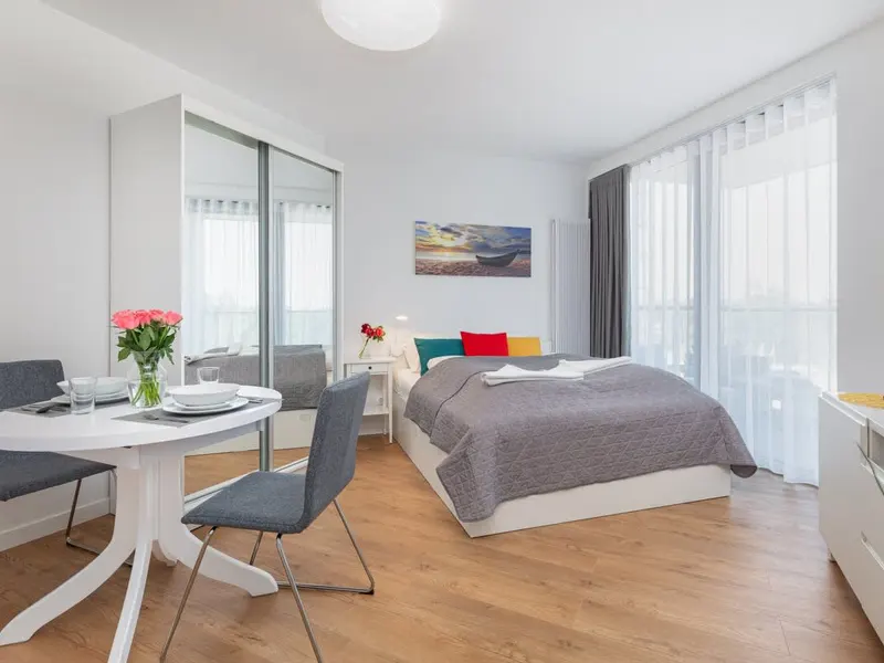 Sonniges Studio | 60 m zum Strand | Klimaanlage | Parkplatz – Foto 1