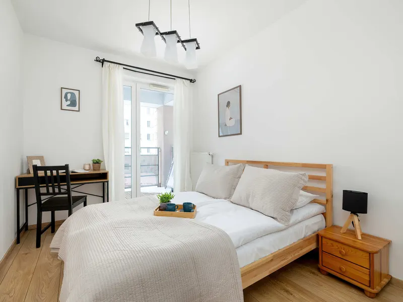 Air-conditioned Apartment | Balcony, Parking and Workspace – photo 2
