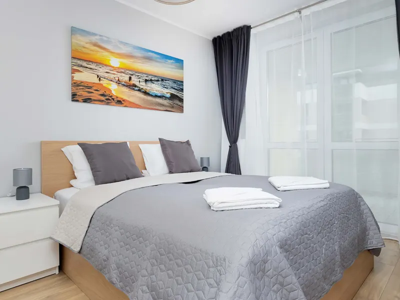Nowoczesny Apartament | 2 Sypialnie | 2 Balkony | Parking – zdjęcie 2