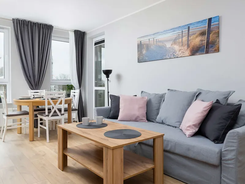 Nowoczesny Apartament | 2 Sypialnie | 2 Balkony | Parking – zdjęcie 1