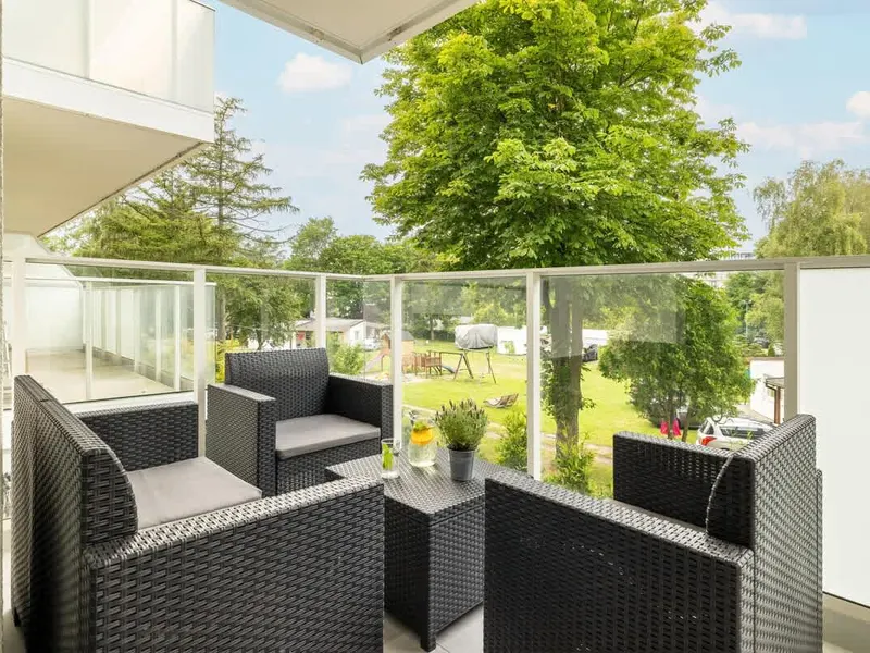 Elegancki Apartament | 900 m do plaży, Balkon, Parking – zdjęcie 4