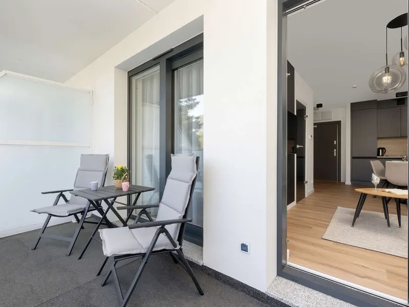 Nowoczesny Apartament | Balkon – zdjęcie 4