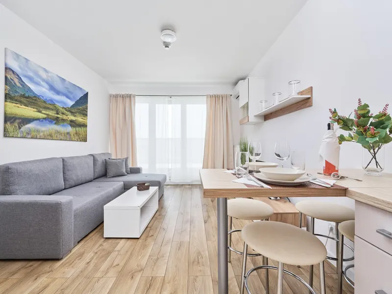 Nowoczesny Apartament z Tarasem | Prywatny Parking – zdjęcie 5
