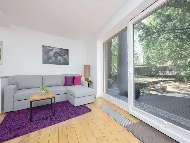 Zweistöckiges Apartment für 8 Personen | Parkplatz und Terrasse – Foto 1