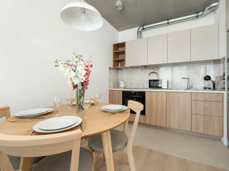 Stylowy Apartament we Wrocławiu | Balkon | Klimatyzacja – zdjęcie 3