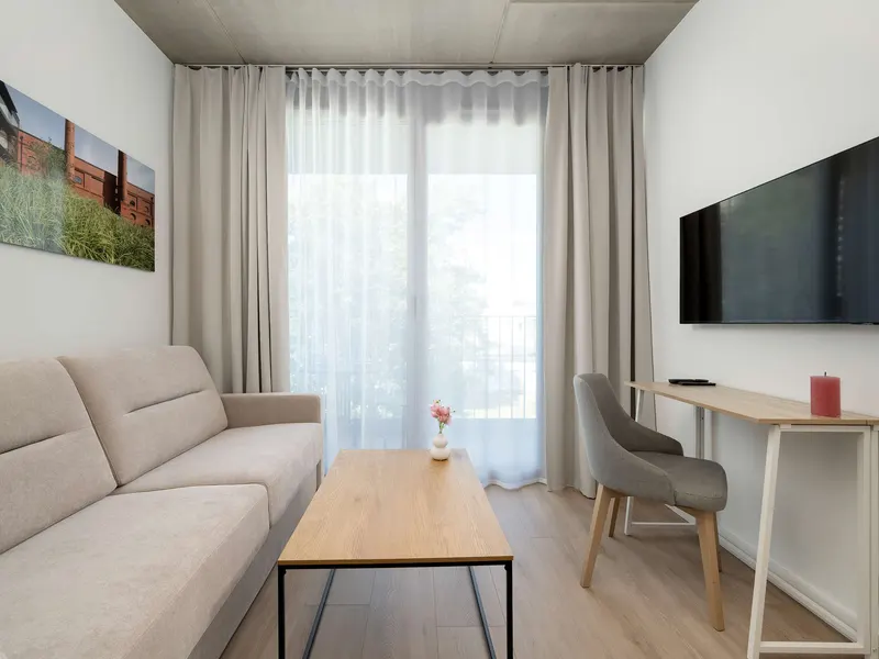 Stylowy Apartament we Wrocławiu | Balkon | Klimatyzacja – zdjęcie 2