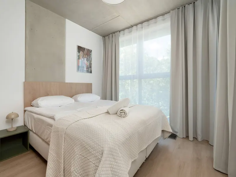 Stylowy Apartament we Wrocławiu | Balkon | Klimatyzacja – zdjęcie 1