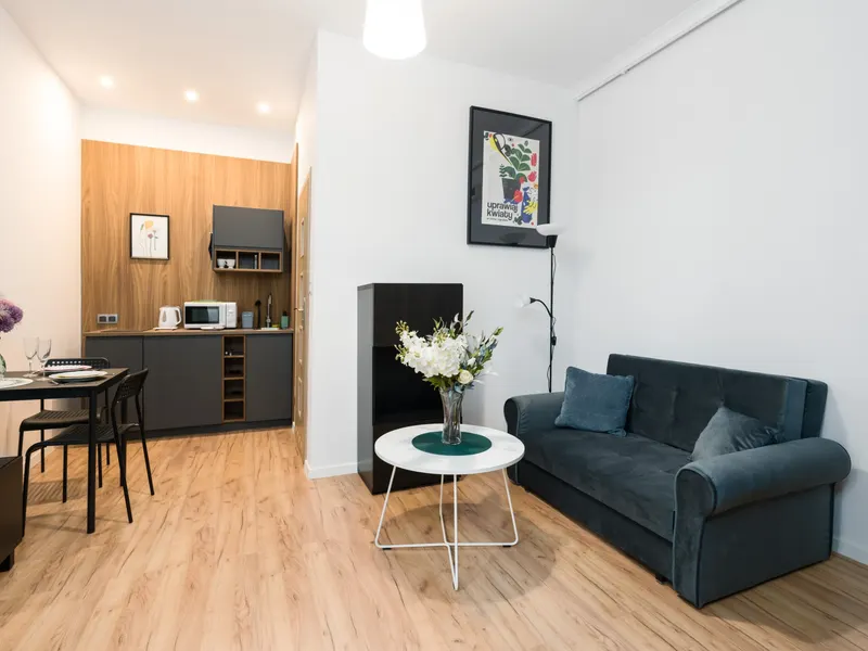 Gemütliche Wohnung im Zentrum von Poznań | Balkon – Foto 1