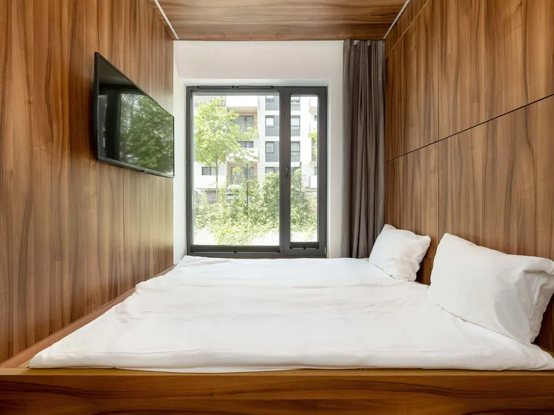 Gemütliches Studio in Breslau | In der Nähe des Magnolienparks, Smart TV – Foto 4