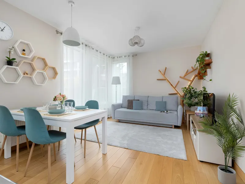 Rodzinny Apartament w Krakowie | Parking, Balkon, blisko Areny – zdjęcie 1