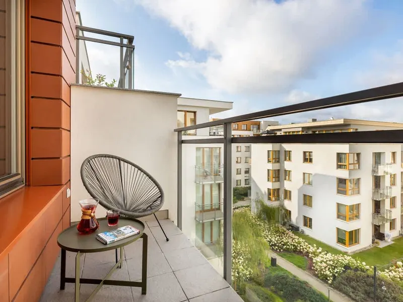 Stilvolle Wohnung in Wrzeszcz | Balkon | Für 4 Personen – Foto 3