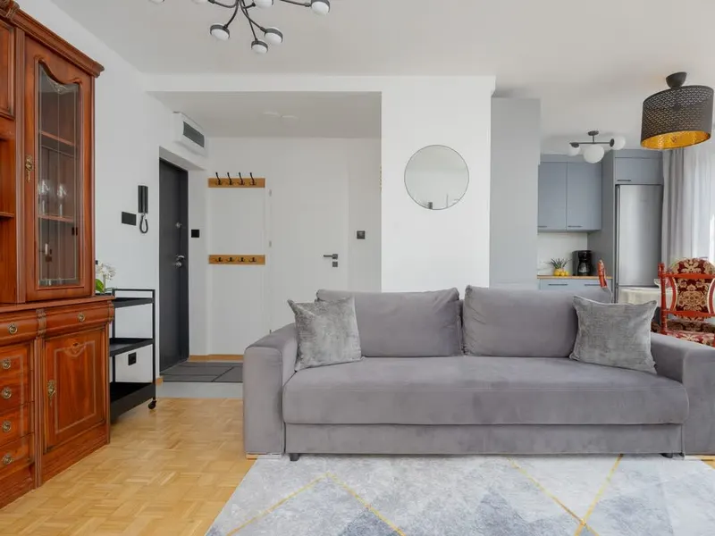 Komfortowy Apartament z 2 Sypialniami | Balkon i Miejsce do Pracy – zdjęcie 5