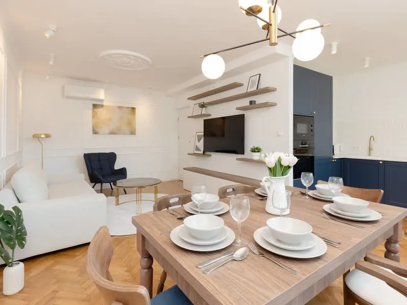 Stylowy Apartament z Balkonem | Parking, Blisko Stadionu – zdjęcie 5