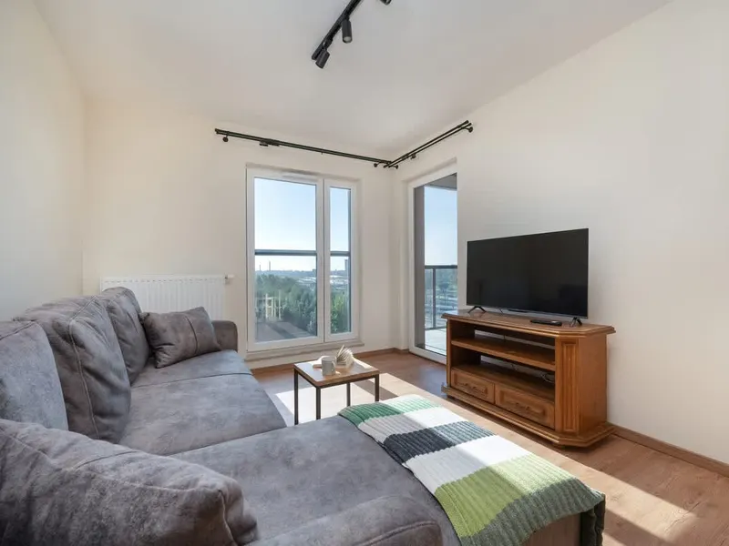 Nowoczesny Apartament we Wrocławiu | Parking i Balkon – zdjęcie 1