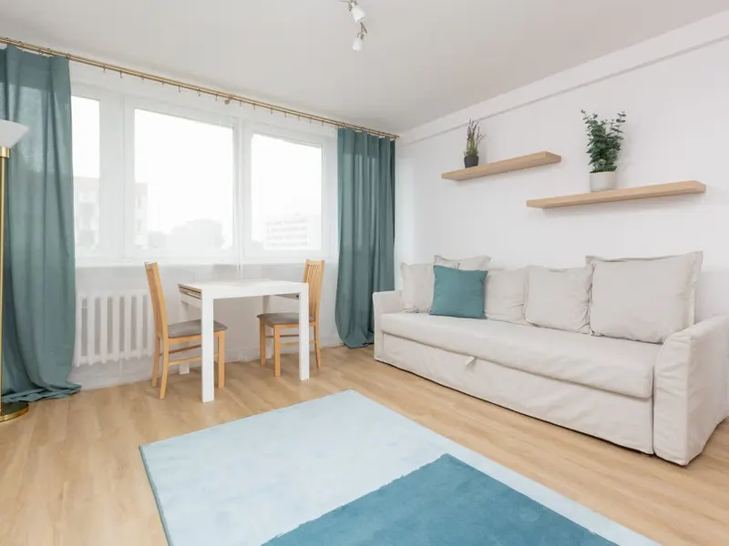 Przytulne Studio na Mokotowie | Balkon | Miejsce do Pracy – zdjęcie 1