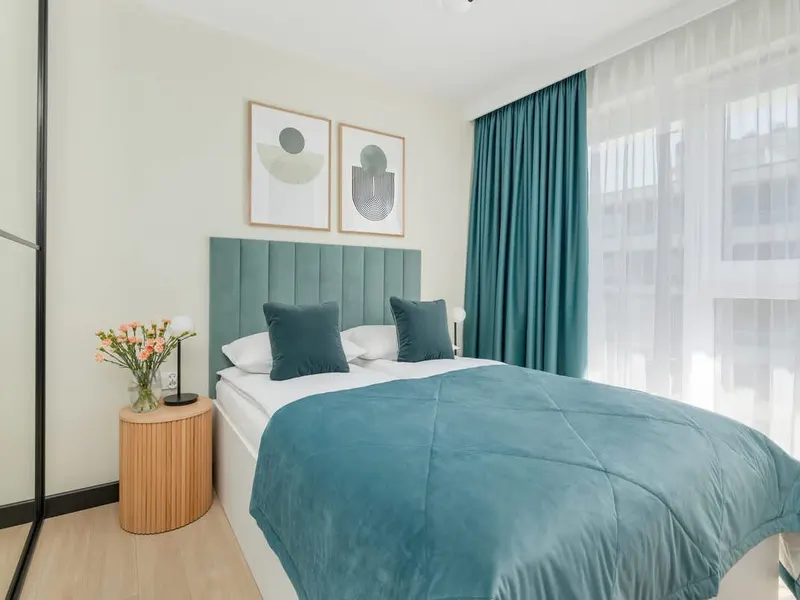 Nowoczesny Apartament | Prywatny Parking, Balkon – zdjęcie 2