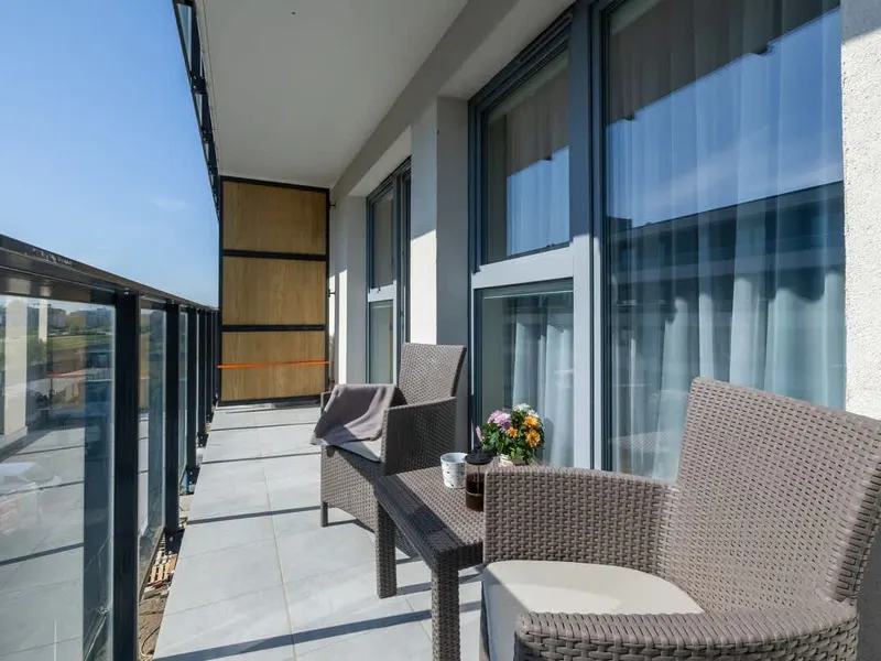 Nowoczesny Apartament | Prywatny Parking, Balkon – zdjęcie 4