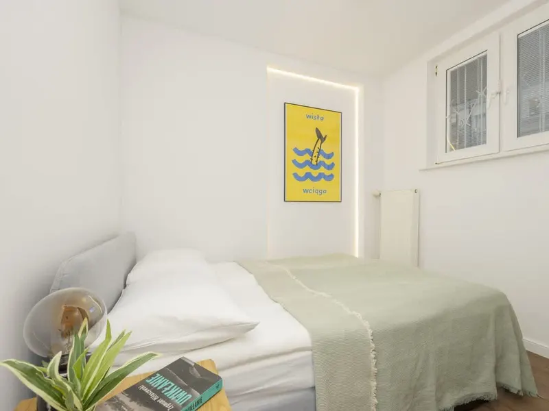 Stylish Apartment in the Center | Balcony with a View of the Palace of Culture and Science – photo 2