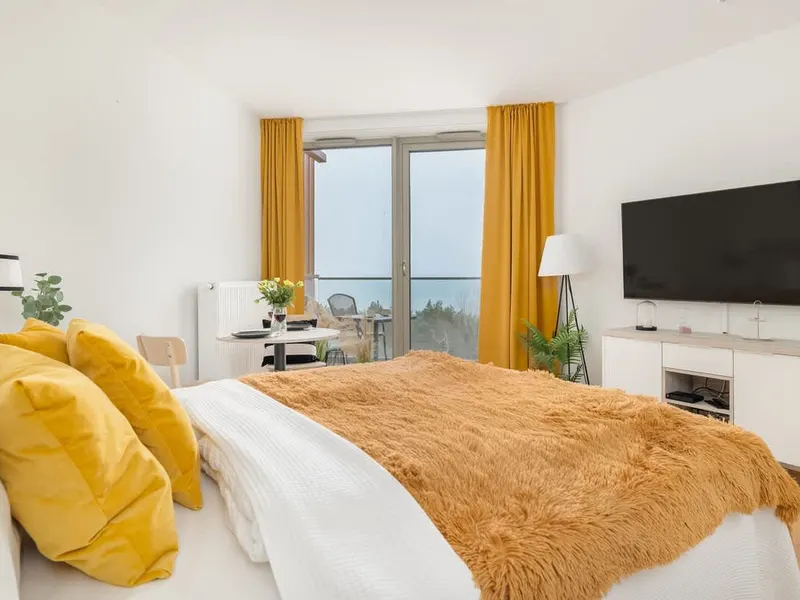 Studio mit Meerblick | Parkplatz | Direkt am Strand – Foto 1